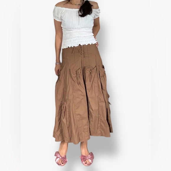 Cordelia Whimsical Corset Waist Full Skirt - Picture 2 of 12